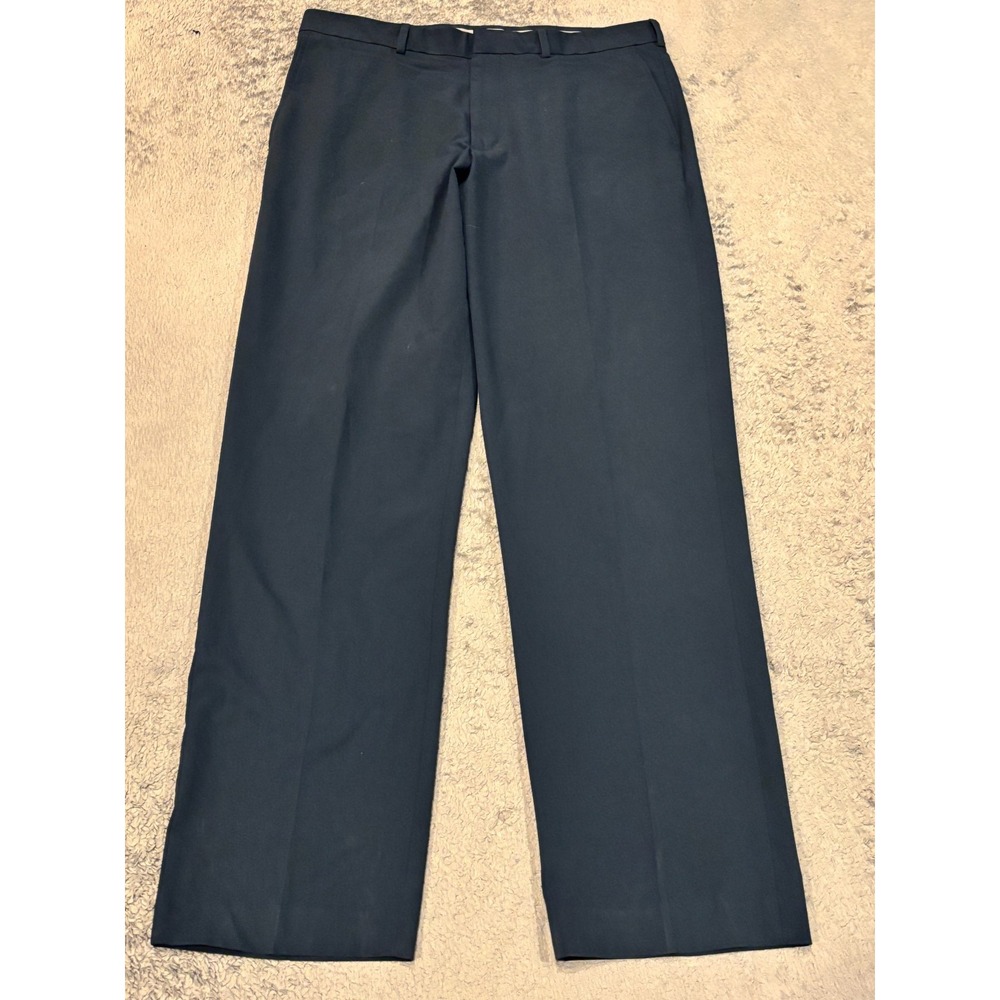 Walter Hagen Golf Pants Mens 36x34 Navy Blue Stretch Performance Straight